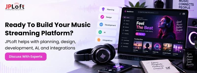 Ready to build your music streaming platform